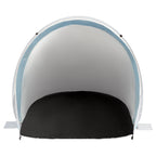 NILS Camp Pop-up Strandtent - Blauw/Grijs - Detail