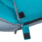 NILS Camp Slaapzak - Grijs/Blauw- Maat M - Afbeelding 7