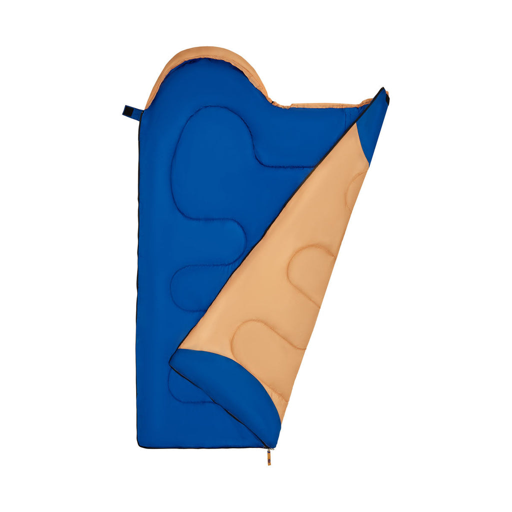NILS Camp Junior Slaapzak - Oranje/Blauw - Afbeelding 7
