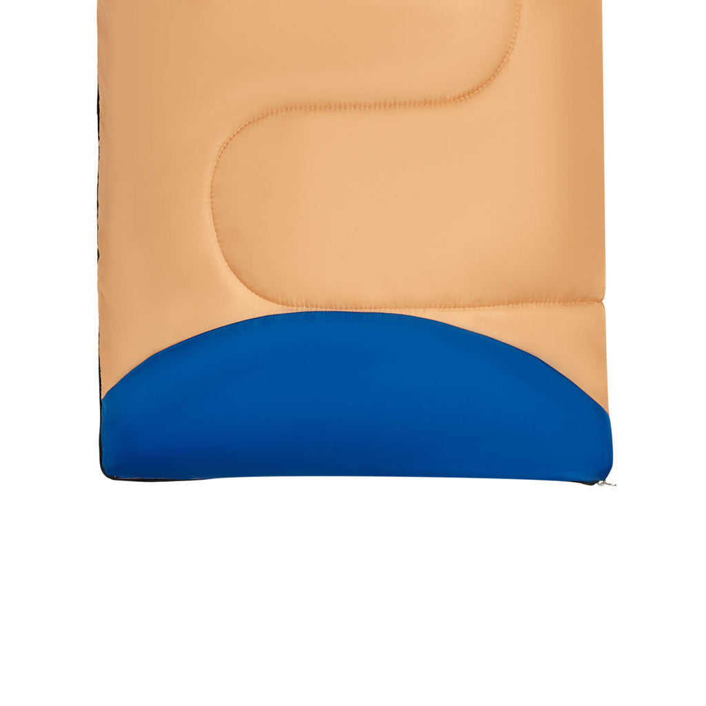 NILS Camp Junior Slaapzak - Oranje/Blauw - Afbeelding 8