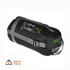 NILS Camp Ultra Light Slaapzak - 710 gr - Zwart/Groen - Afbeelding 8