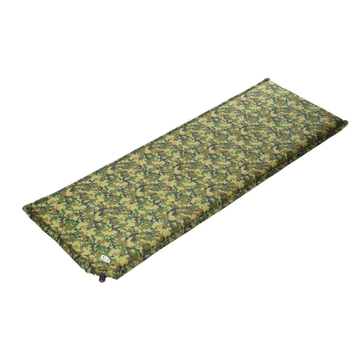 NILS Camp Zelfopblazende Slaapmat - Camo - In gebruik
