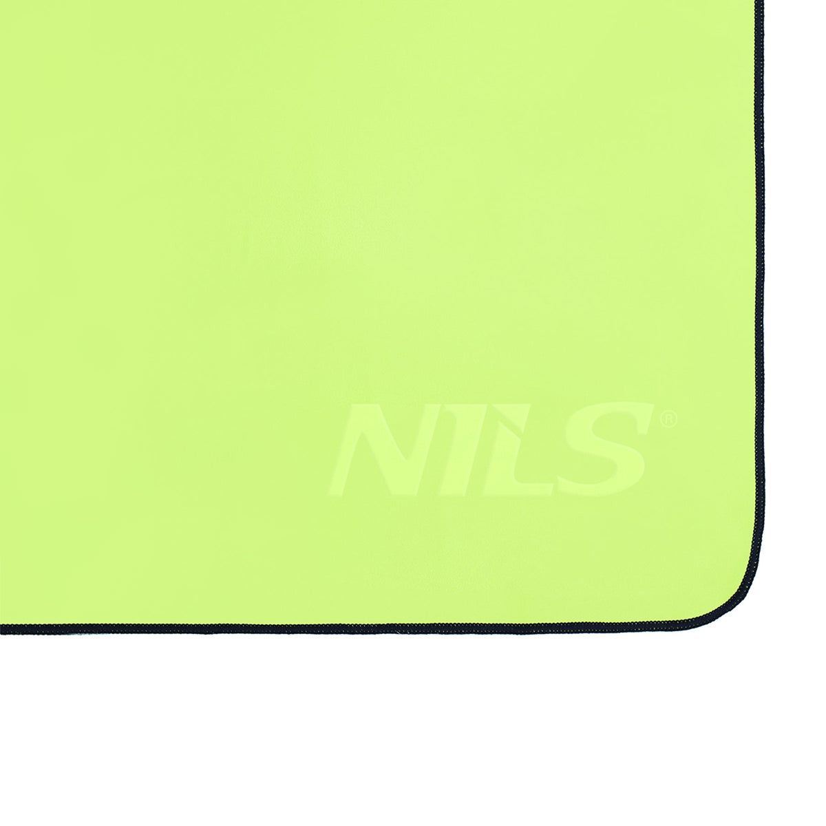 NILS Microvezel Handdoek - Groen/Zwart - 140 x 70 cm - Afbeelding 10
