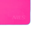 NILS Microvezel Handdoek - Roze/Blauw - 140 x 70 cm - Afbeelding 10
