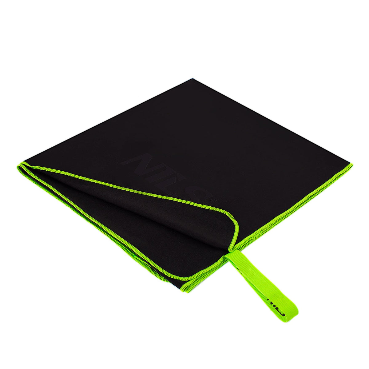 NILS Microvezel Handdoek - Zwart - 140 x 70 cm - Afbeelding 10