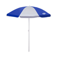 NILS Camp Strandparasol - 180 cm - Blauw/Grijs - Hoofdafbeelding