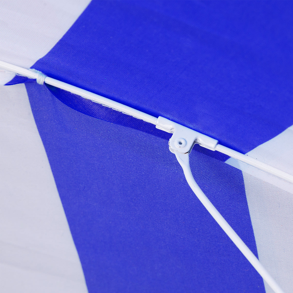 NILS Camp Strandparasol - 180 cm - Blauw/Grijs - Afbeelding 7