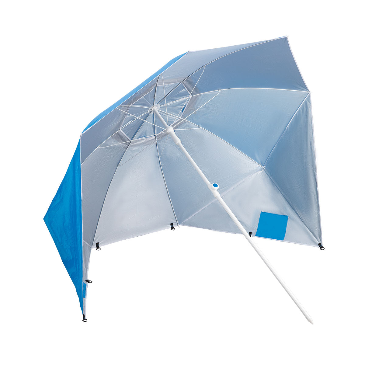 NILS Camp Strandparasol - 220 cm - Blauw - Afbeelding 5