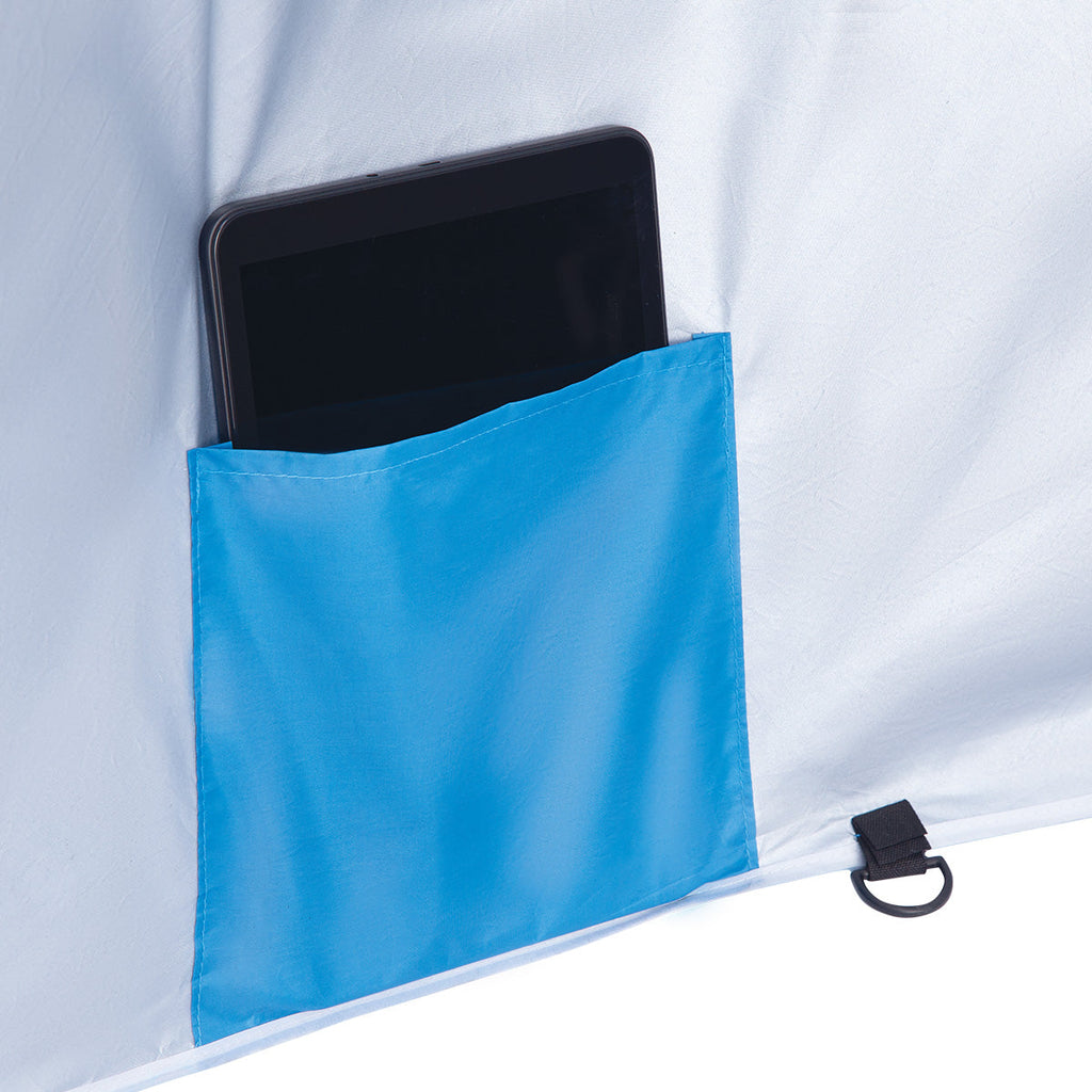 NILS Camp Strandparasol - 220 cm - Blauw - Afbeelding 9