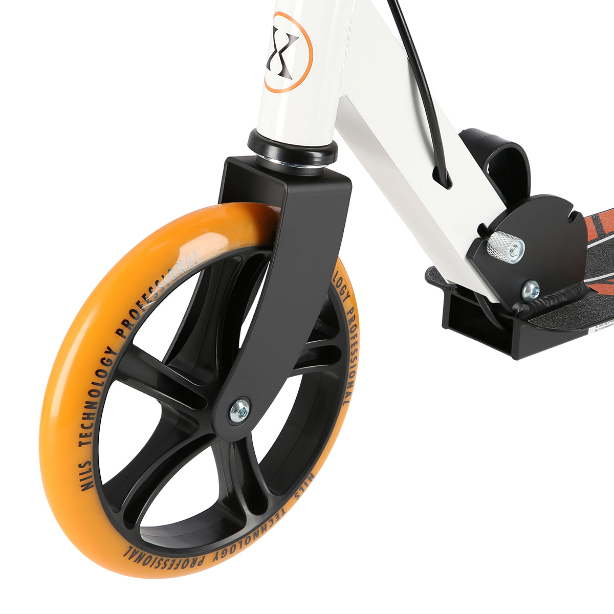 NILS Extreme Step - Wit/Oranje - In gebruik
