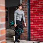 NILS Extreme Step - Zwart/Turquoise - Detail