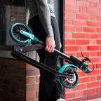 NILS Extreme Step - Zwart/Turquoise - Aanzicht