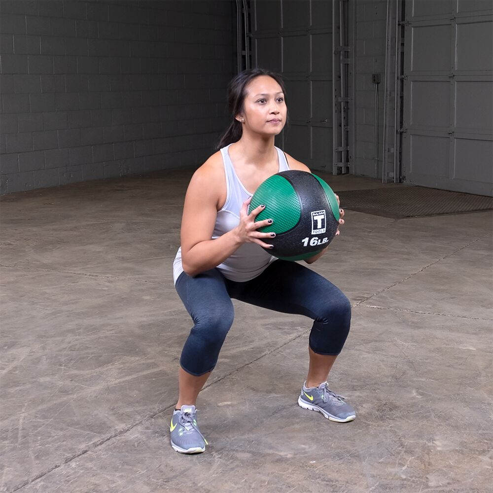 Body-Solid Medicine Ball - Medicijnbal - Blauw - 4,5 kg - Afbeelding 5