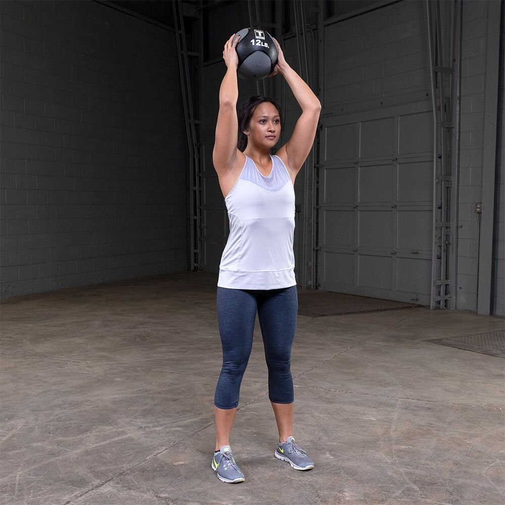 Body-Solid Medicine Ball - Medicijnbal - Blauw - 4,5 kg - Afbeelding 12
