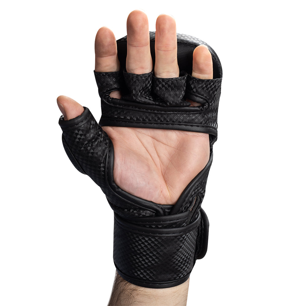 Gorilla Wear Ely MMA Bokshandschoenen - Zwart/Wit - Afbeelding 7