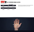 Gorilla Wear Ely MMA Bokshandschoenen - Zwart/Wit - Afbeelding 13