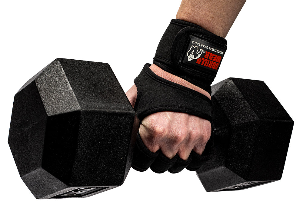 Gorilla Wear Yuma Fitness Handschoenen - Zwart - Afbeelding 11