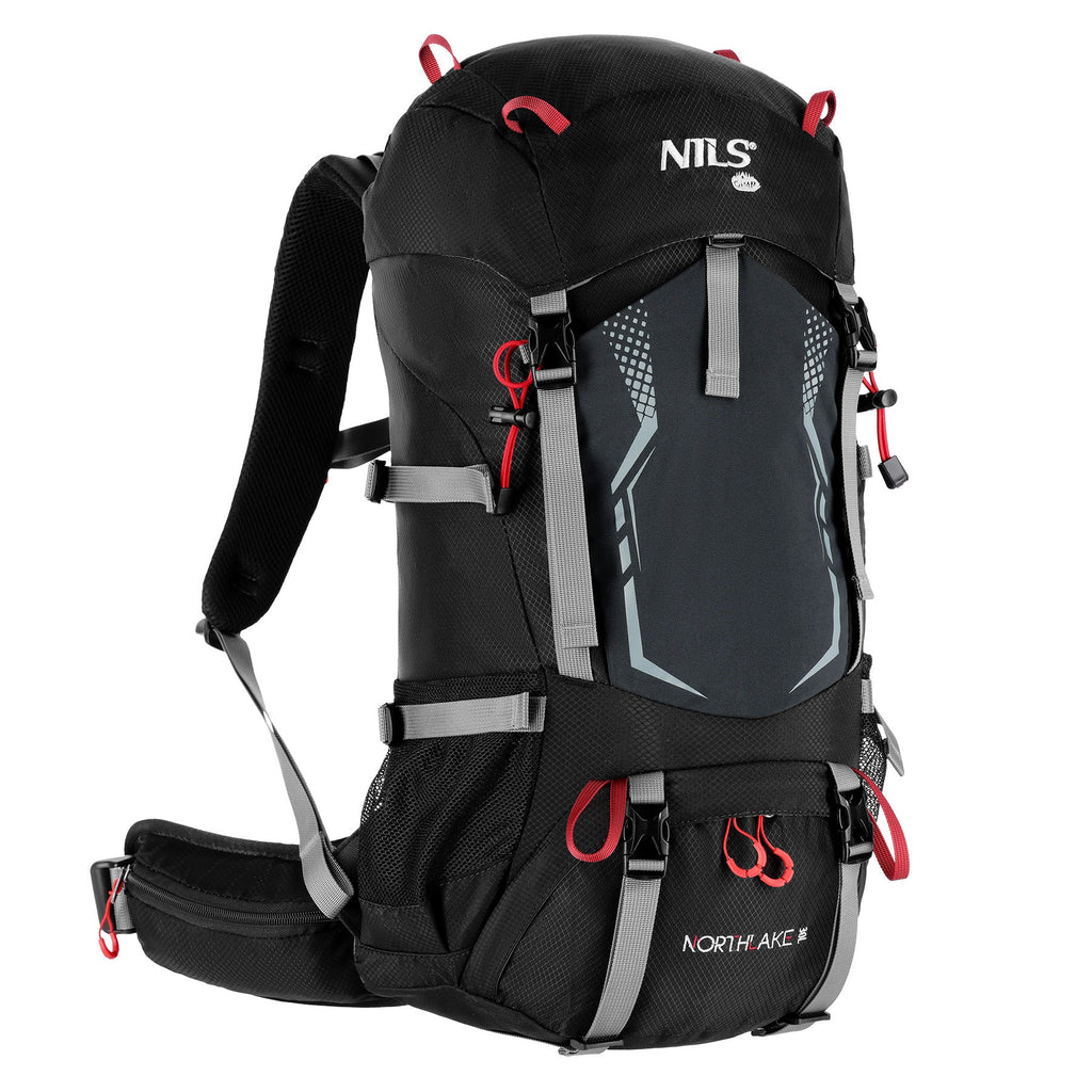 NILS Camp Rugzak Northlake - Zwart - 30L + 10L - Hoofdafbeelding