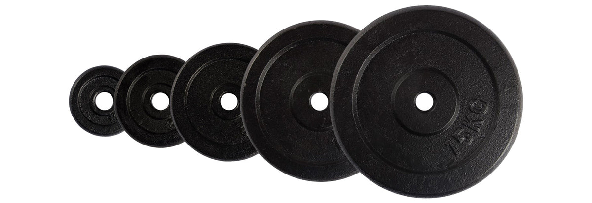 VirtuFit Gietijzeren Halterschijven Set - 90 kg - Hoofdafbeelding
