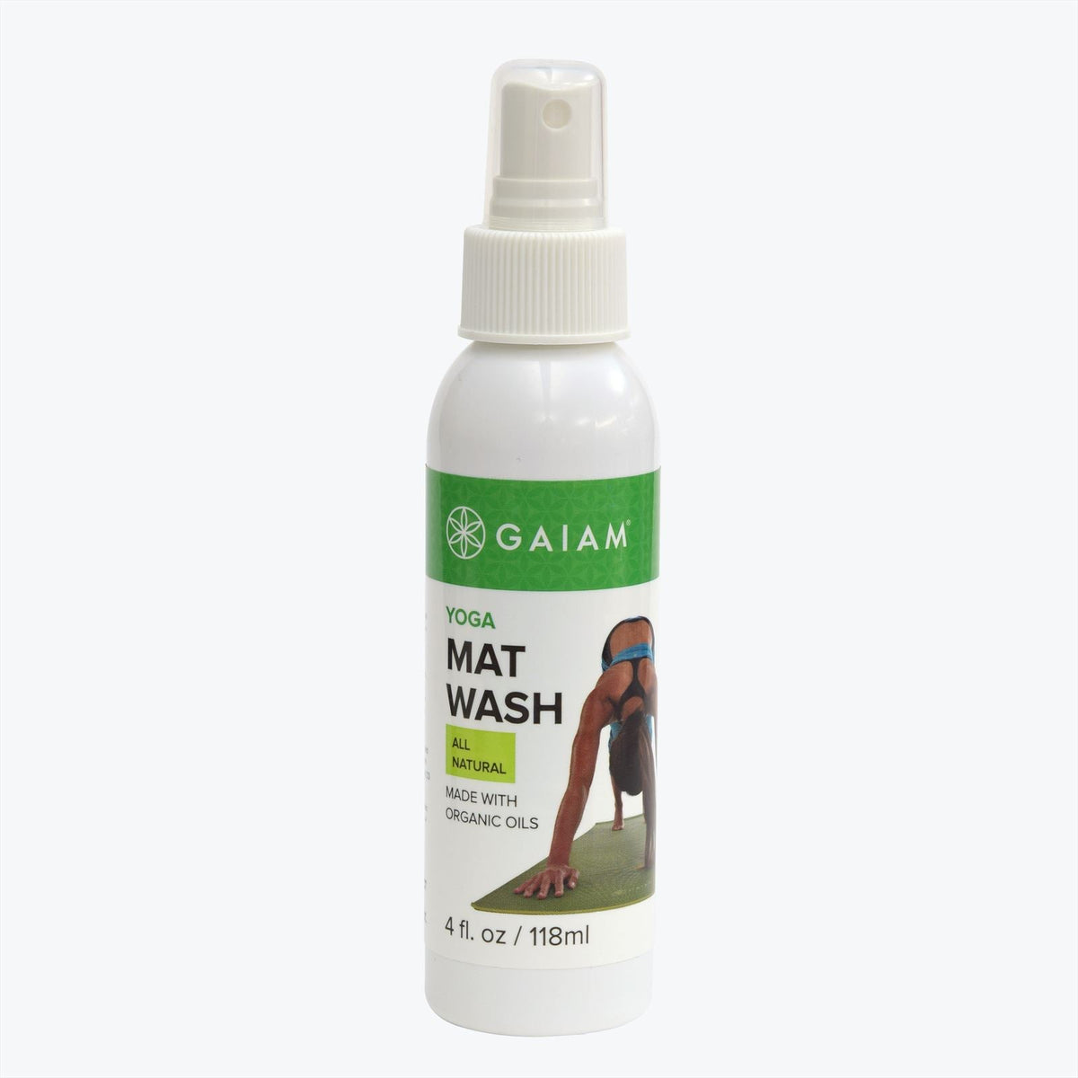 Gaiam Yoga Mat Wash - Fitnessmat Reinigingsspray - 118 ml - Productafbeelding