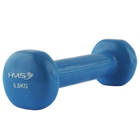 HMS Gietijzeren Dumbbell met Vinyl Coating - 0,5 kg - Hoofdafbeelding