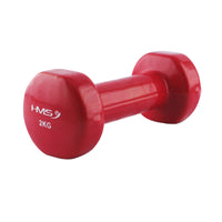 HMS Gietijzeren Dumbbell met Vinyl Coating - 2 kg - Hoofdafbeelding