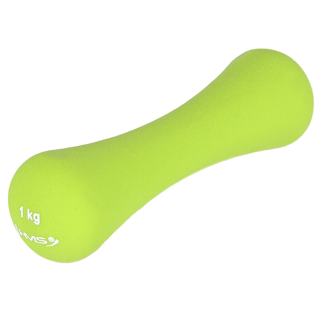 HMS Gietijzeren Dumbbell met Neopreen Coating - 1 kg - Hoofdafbeelding