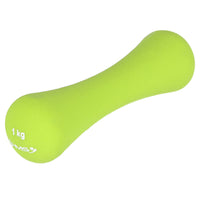HMS Gietijzeren Dumbbell met Neopreen Coating - 1 kg - Hoofdafbeelding