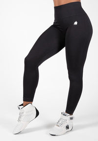Gorilla Wear Neiro Seamless Leggings - Zwart - Hoofdafbeelding