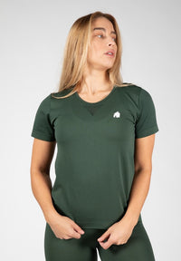 Gorilla Wear Neiro Seamless T-shirt - Legergroen - Hoofdafbeelding