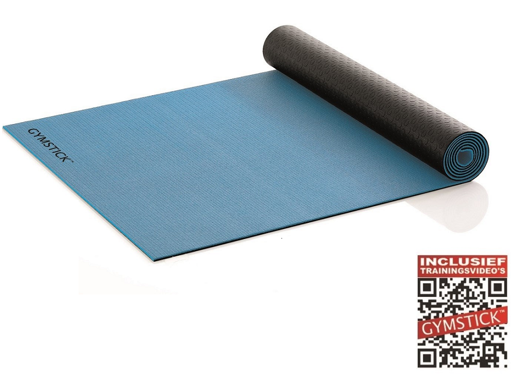 Gymstick Active 2-Tone Fitnessmat - Yogamat - met trainingsvideo's - Hoofdafbeelding