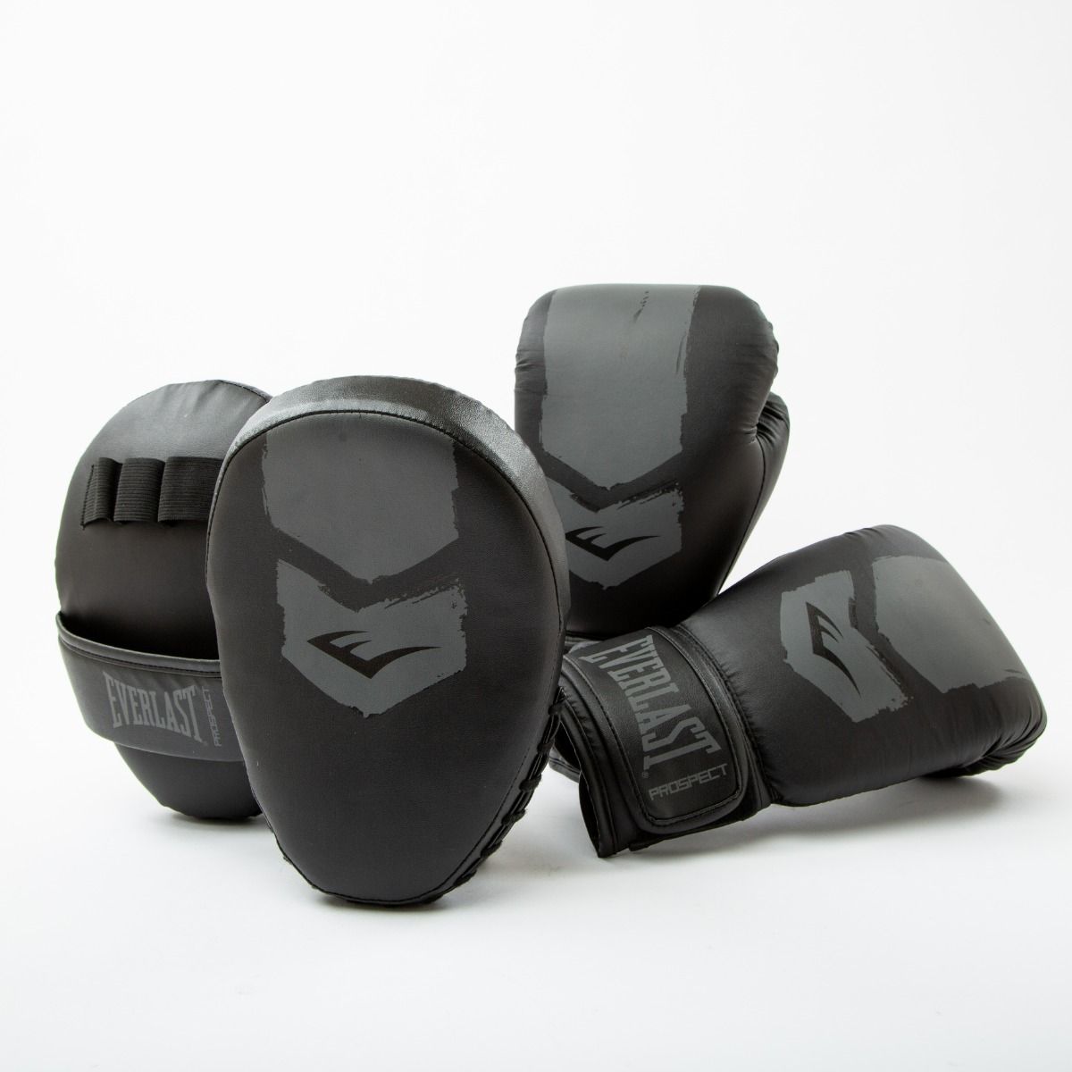 Everlast Prospect 2 Pad Kit - Bokshandschoenen & Pad - Zwart/Grijs - Hoofdafbeelding