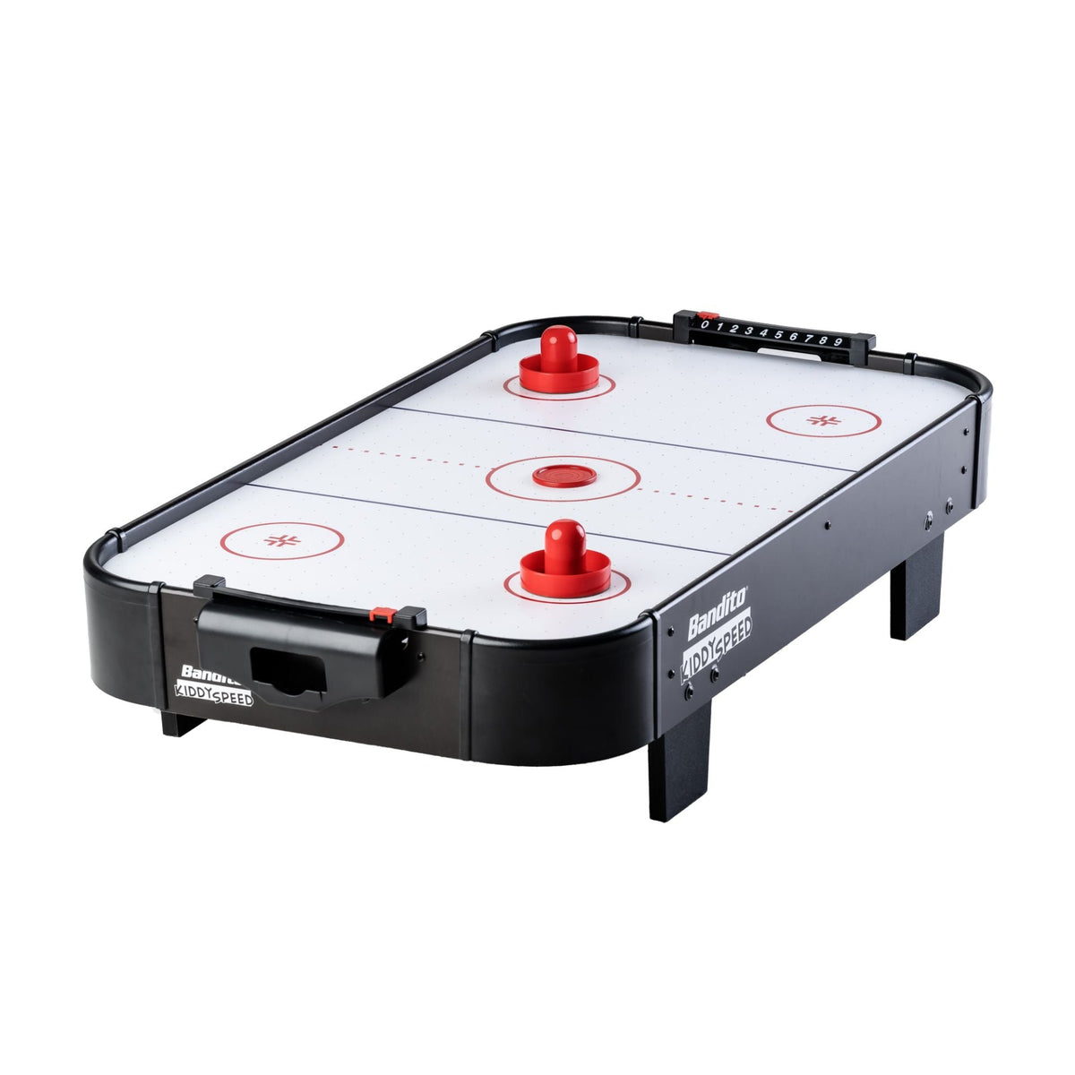 Bandito KiddySpeed Mini Airhockey Tafel - Zwart - Hoofdafbeelding