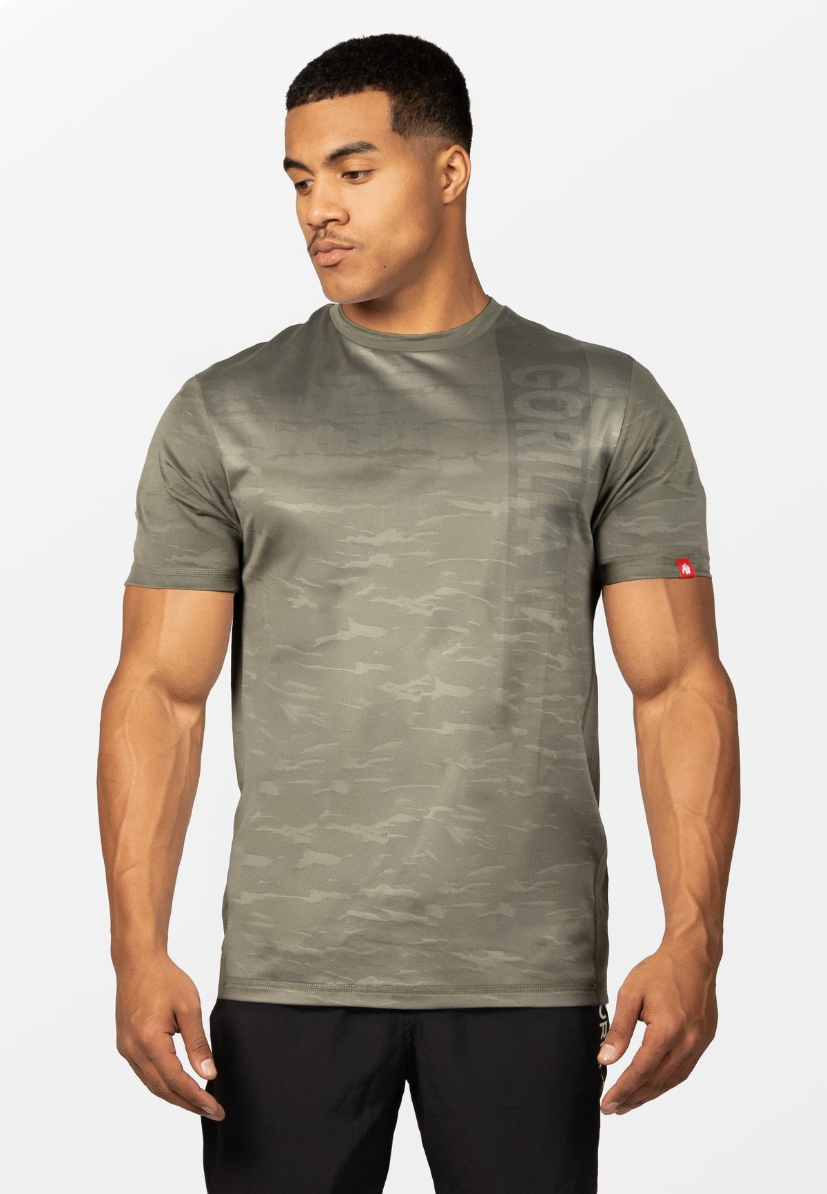 Gorilla Wear Westley T-shirt - Legergroen - Hoofdafbeelding