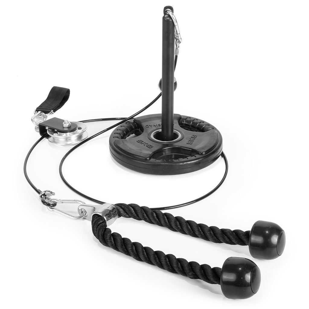 Gymstick Cable Pulley Systeem - incl. tricep touw - Hoofdafbeelding