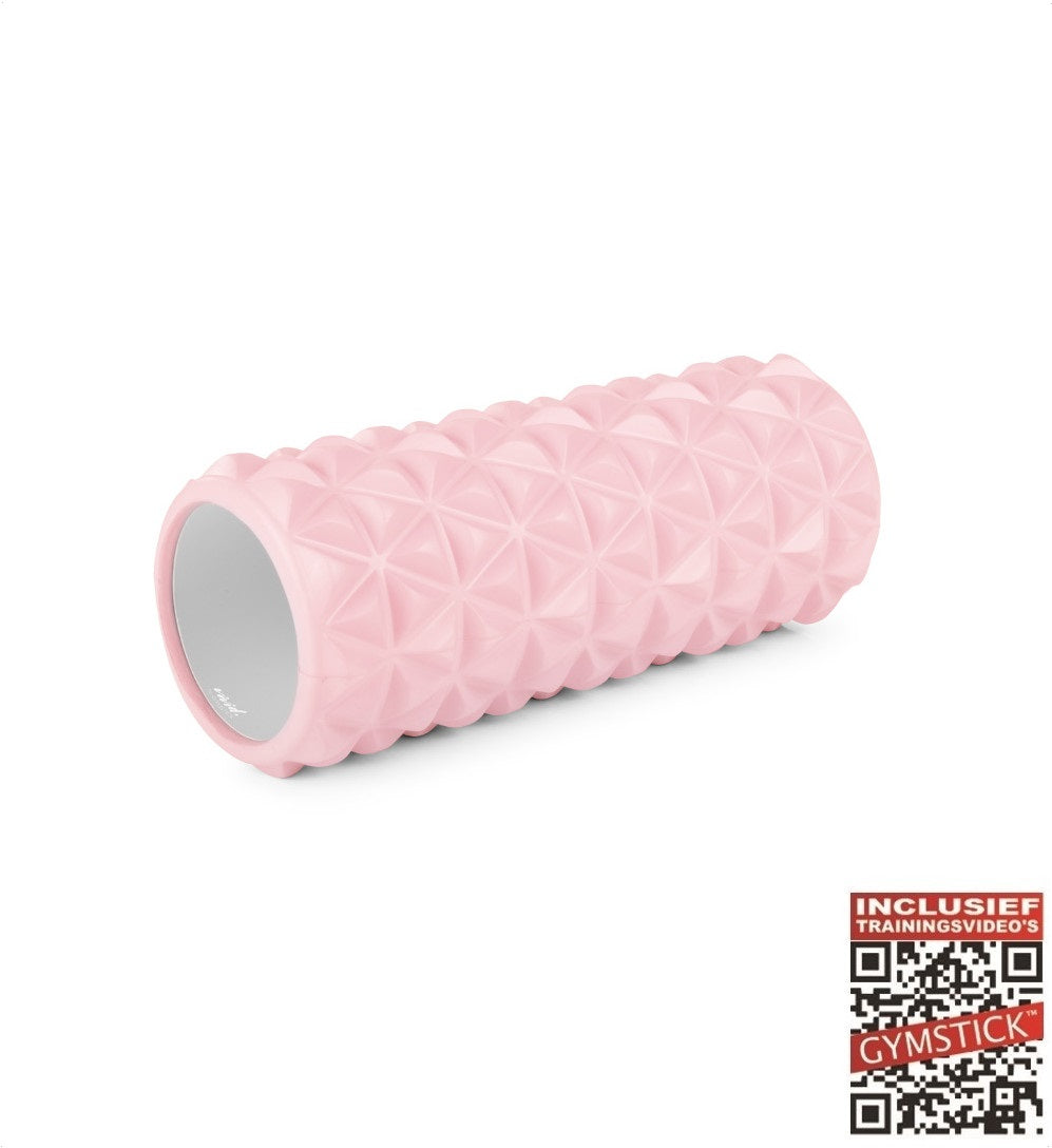 Gymstick Vivid Tube Foam Roller - 33 cm - Roze - Productafbeelding