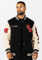 Gorilla Wear Saint Louis Varsity Jacket - Zwart - Hoofdafbeelding