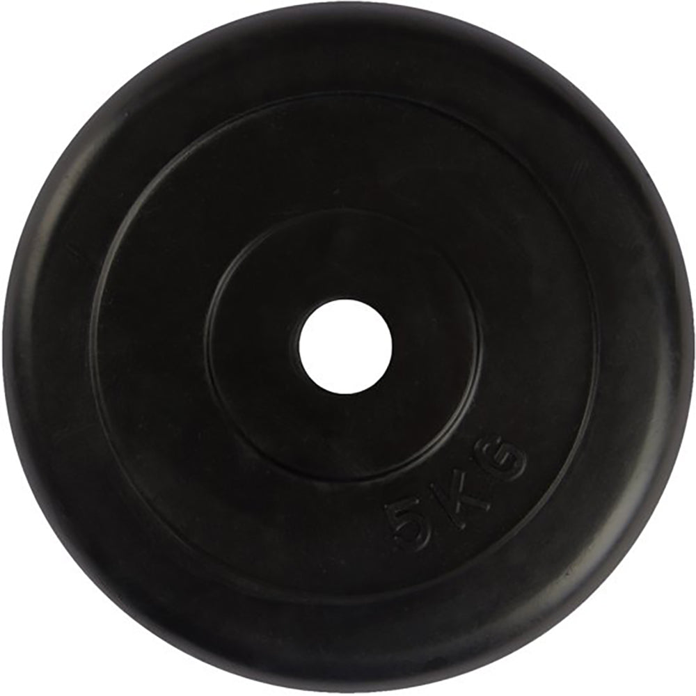 VirtuFit Rubberen Halterschijf - Halter gewicht - 30 mm - 5 kg - Productafbeelding