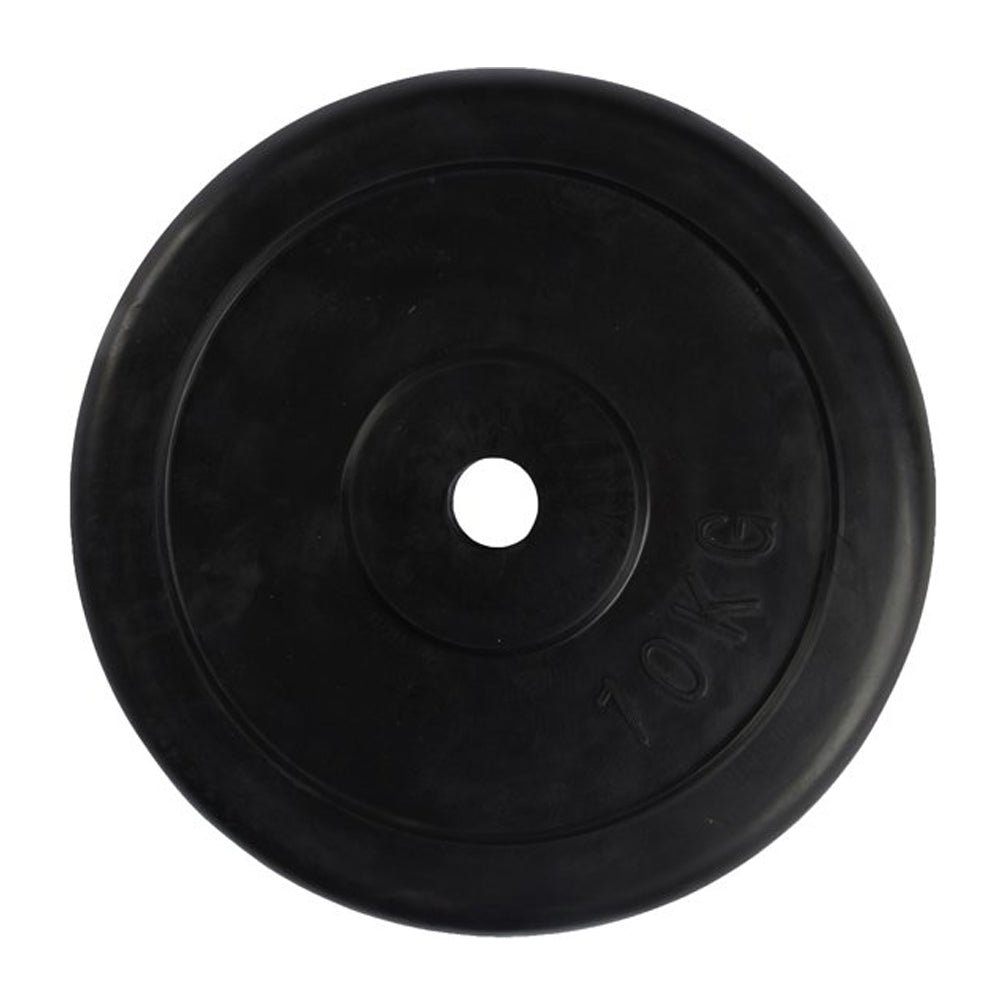VirtuFit Gummischeibe - Hantelgewicht - 30 mm - 10 kg - Tweedekans