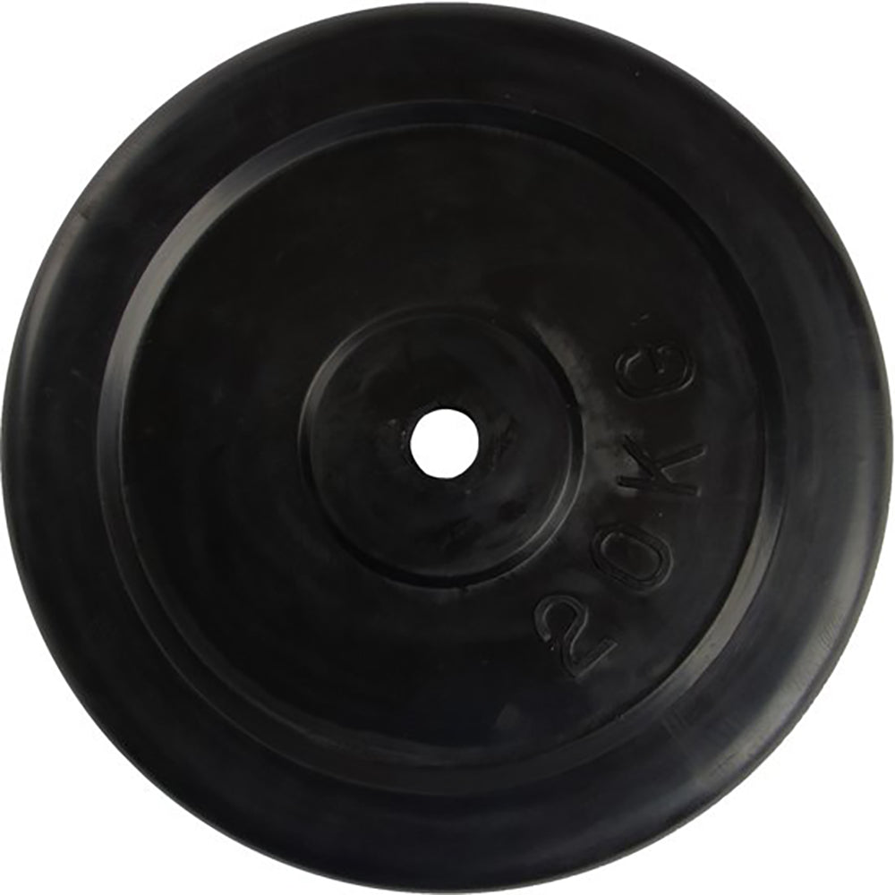 VirtuFit Rubberen Halterschijf - Halter gewicht - 30 mm - 20 kg - Productafbeelding