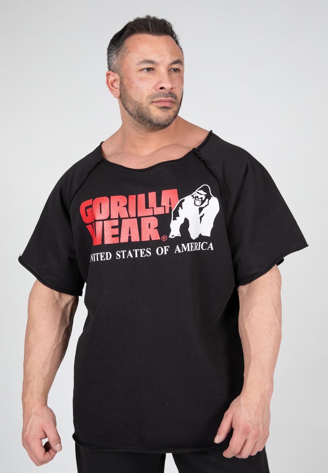 Gorilla Wear Classic Work Out Top - Zwart - Hoofdafbeelding