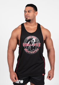 Gorilla Wear Casper Stringer - Zwart/Rood - Hoofdafbeelding