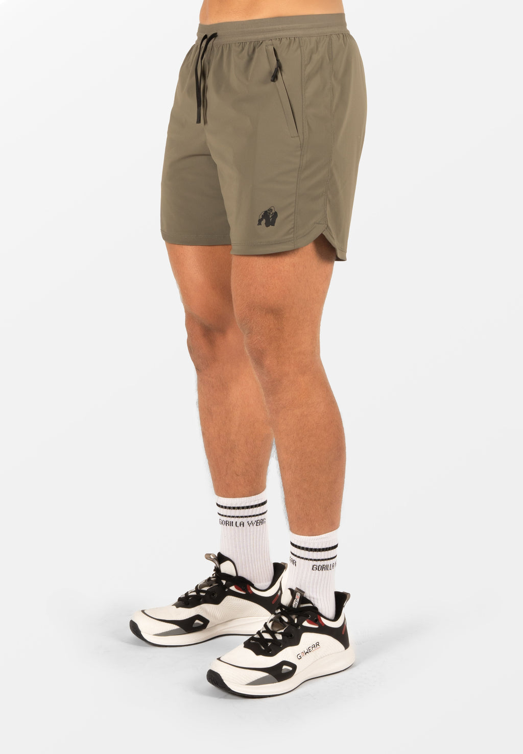 Gorilla Wear Colton Korte Broek - Legergroen - Hoofdafbeelding