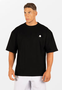 Gorilla Wear Kingston Oversized T-shirt - Zwart - Hoofdafbeelding
