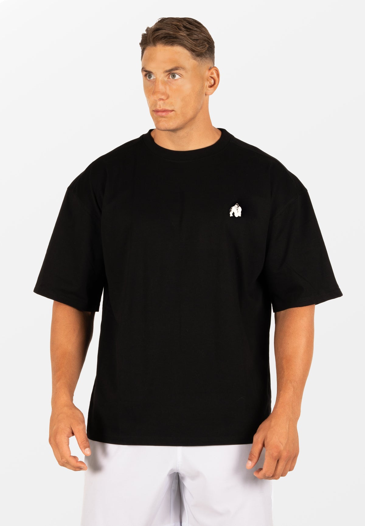 Gorilla Wear Kingston Oversized T-shirt - Zwart - Hoofdafbeelding