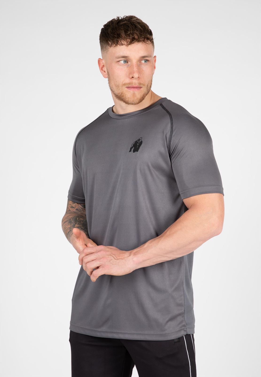Gorilla Wear Performance T-Shirt - Grijs - Hoofdafbeelding
