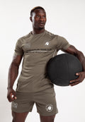 Gorilla Wear Broxton T-shirt - Legergroen - Hoofdafbeelding