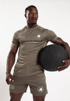 Gorilla Wear Broxton T-shirt - Legergroen - Hoofdafbeelding