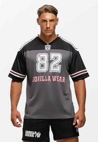 Gorilla Wear Tyler Football Jersey - Zwart/Wit - Hoofdafbeelding