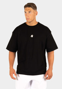 Gorilla Wear Philip Oversized T-shirt - Zwart - Hoofdafbeelding